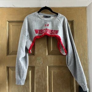 Wisconsin shrug sweatshirt